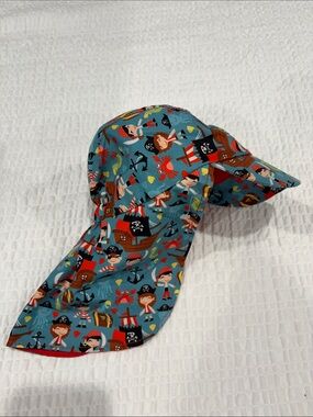 Sun Hat for Infants with Pirate Print